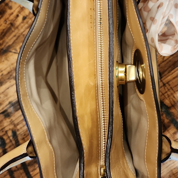 Coach Hampton Madeline Satchel Leather Purse - Picture 7 of 14